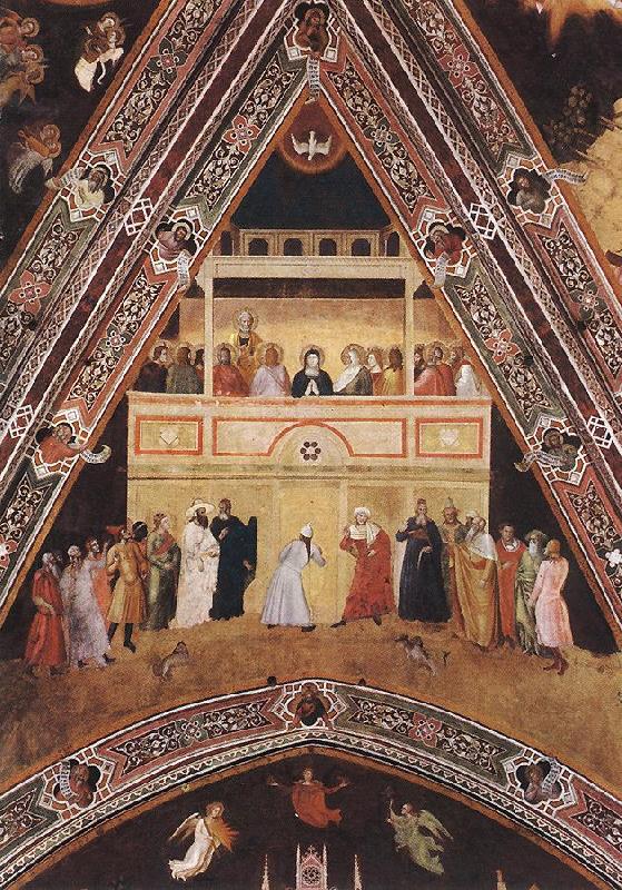 ANDREA DA FIRENZE Descent of the Holy Spirit